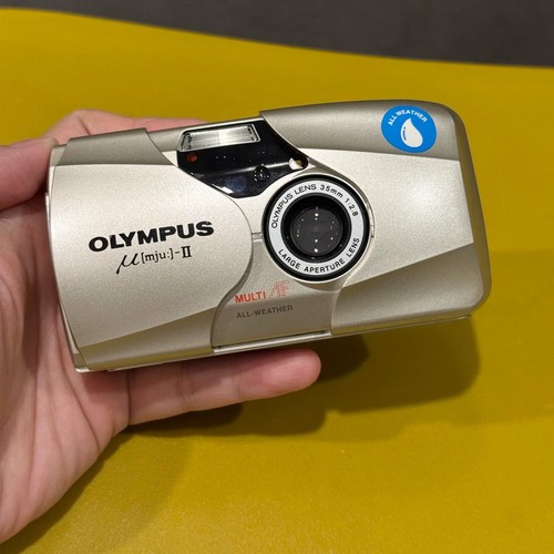 Olympus mju champagne - olympus,