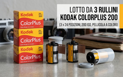 Lotto rullini kodak - lotto,