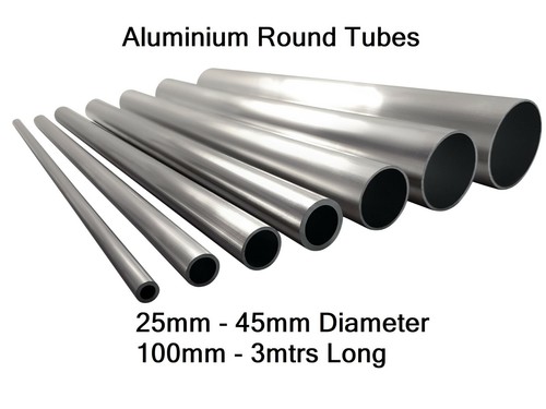 Tubo tondo alluminio - , 28mm