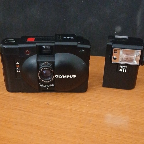 Olympus xa2 compatta 35mm nera - xa2,