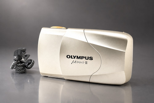 Olympus mju silver 35mm - μ,