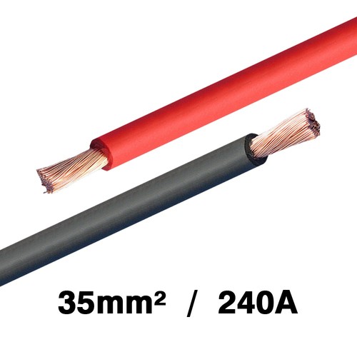 Cavo batteria 35mm 240amps - batteria,