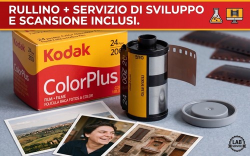 Kodak 35mm pose sviluppo - +,